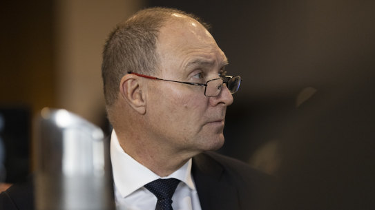 PERTH, AUSTRALIA - JUNE 09: Nev Power attends a luncheon at the Perth USAsia Centre on June 9, 2021 in Perth, Australia. Prime Minister Scott Morrison gave a keynote address during the luncheon, ahead of the G7 Summit. (Photo by Matt Jelonek/Getty Images)