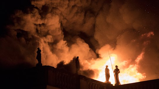 Esteemed Rio de Janeiro museum goes up in flames