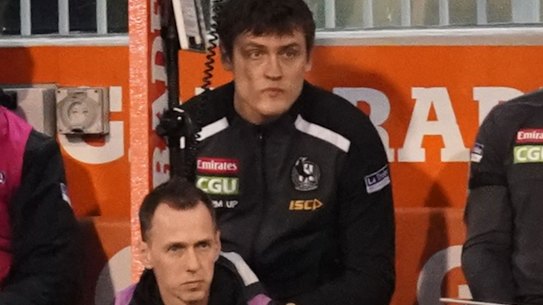 Darcy Moore experienced hamstring tightness on Friday night.