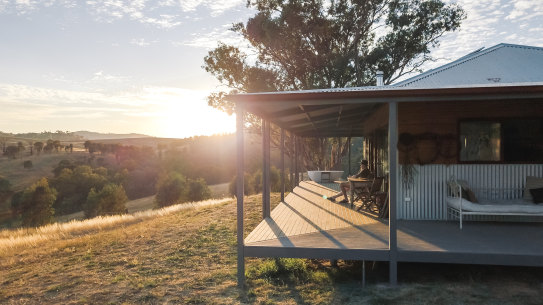Kestrel Nest EcoHut is a romantic retreat, but guests often visit for other reasons.