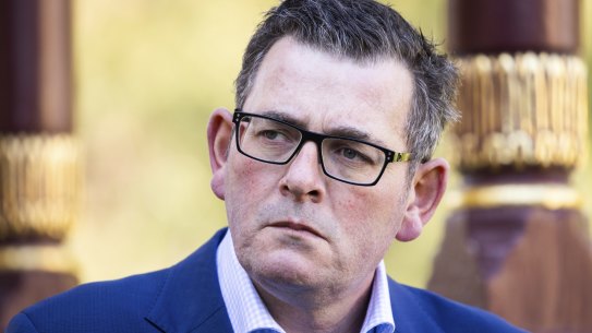 Daniel Andrews after the release of an IBAC report into branch stacking.