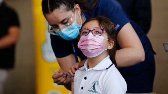 Unvaccinated children aged 12 to 15 have been granted an exemption so that they can attend graduations, camps and excursions. 