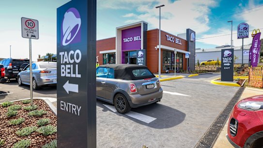 Taco Bell in Tamworth. 