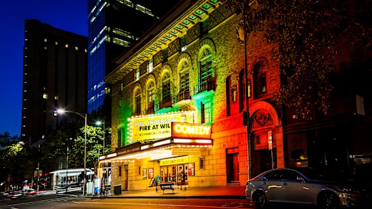 The proposed redevelopment would create an office tower and hotel at the rear of the Comedy Theatre.