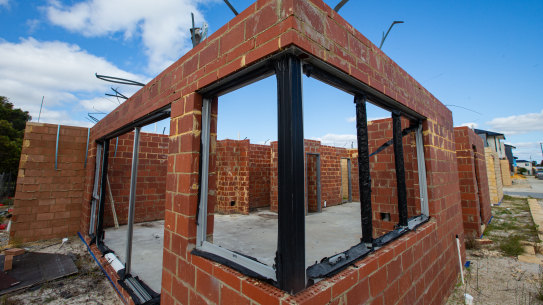 Perth’s building industry is unable to keep up with demand.