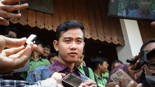 Family ties to the fore as Jokowi’s son named on presidential ticket