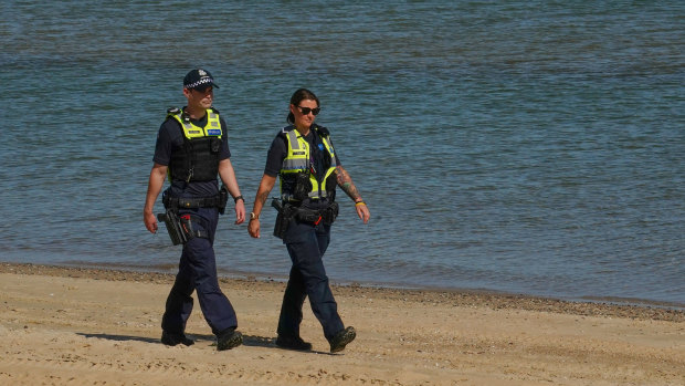 I thought I was safe to walk the beach with my daughter, then the police came