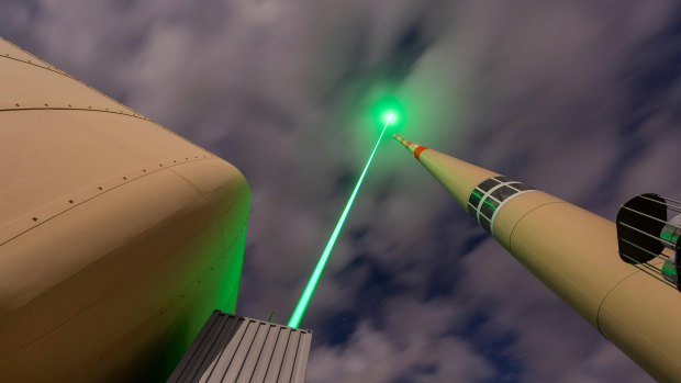 Scientists use high-power laser to divert lightning strikes