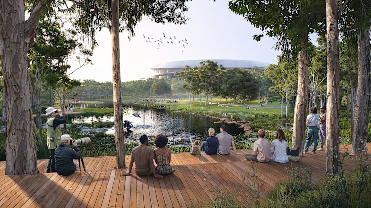 brisbanetimes.com.au - Felicity Caldwell - What Victoria Park construction means for inner-city bike path detours