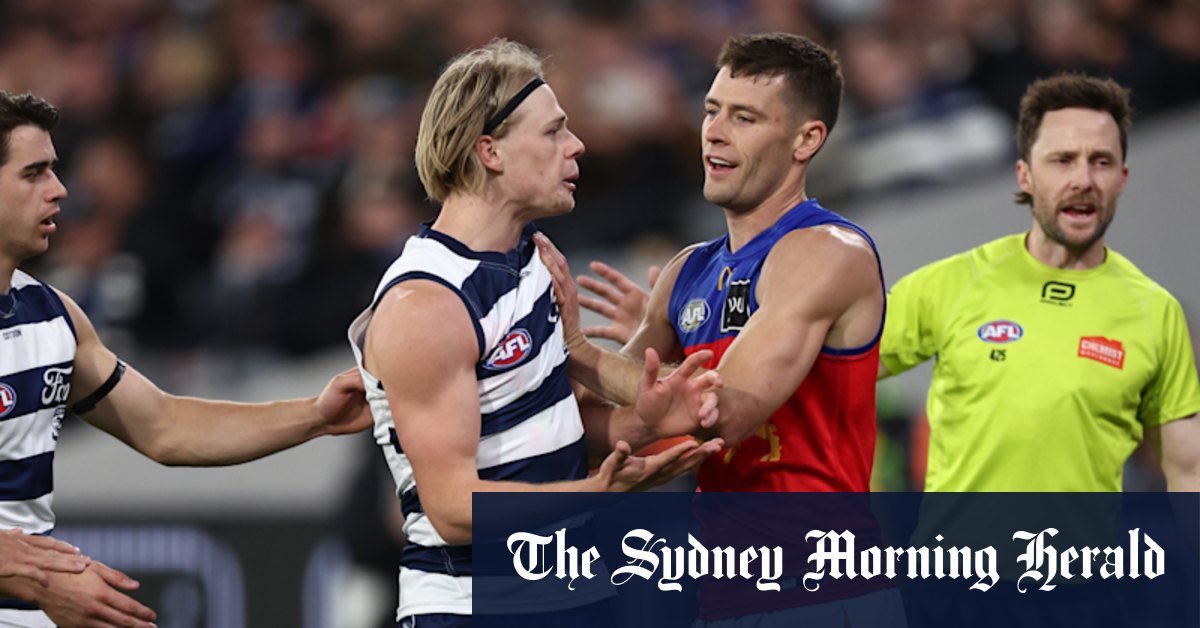 Lions leaders Harris Andrews and Josh Dunkley admit they didn’t hand the heat in qualifying final loss to Geelong Cats