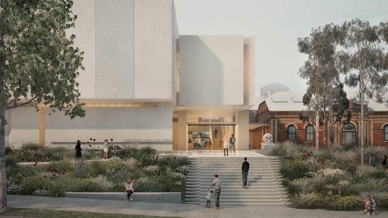 Bendigo Art Gallery closes for massive $45 million redevelopment
