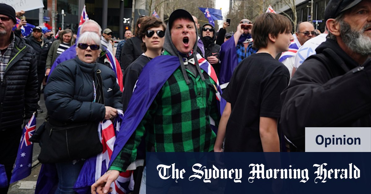 On Sunday, I walked among those who want me gone from Australia