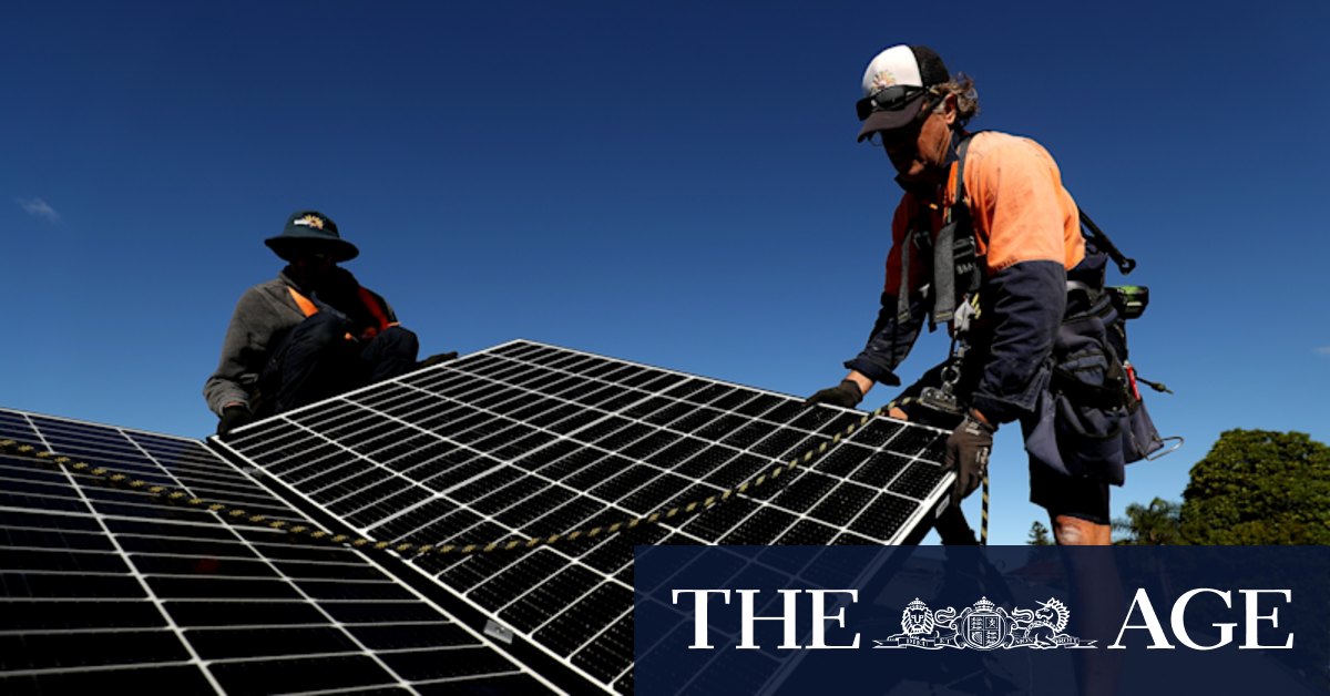 Victorian solar feed-in tariffs slashed 32 per cent as the state as so much rooftop energy - Vimarsana News