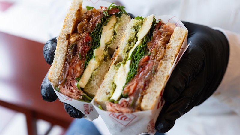 The Glen Iris panini bar serving house-baked schiacciata and a must-try prosciutto panino