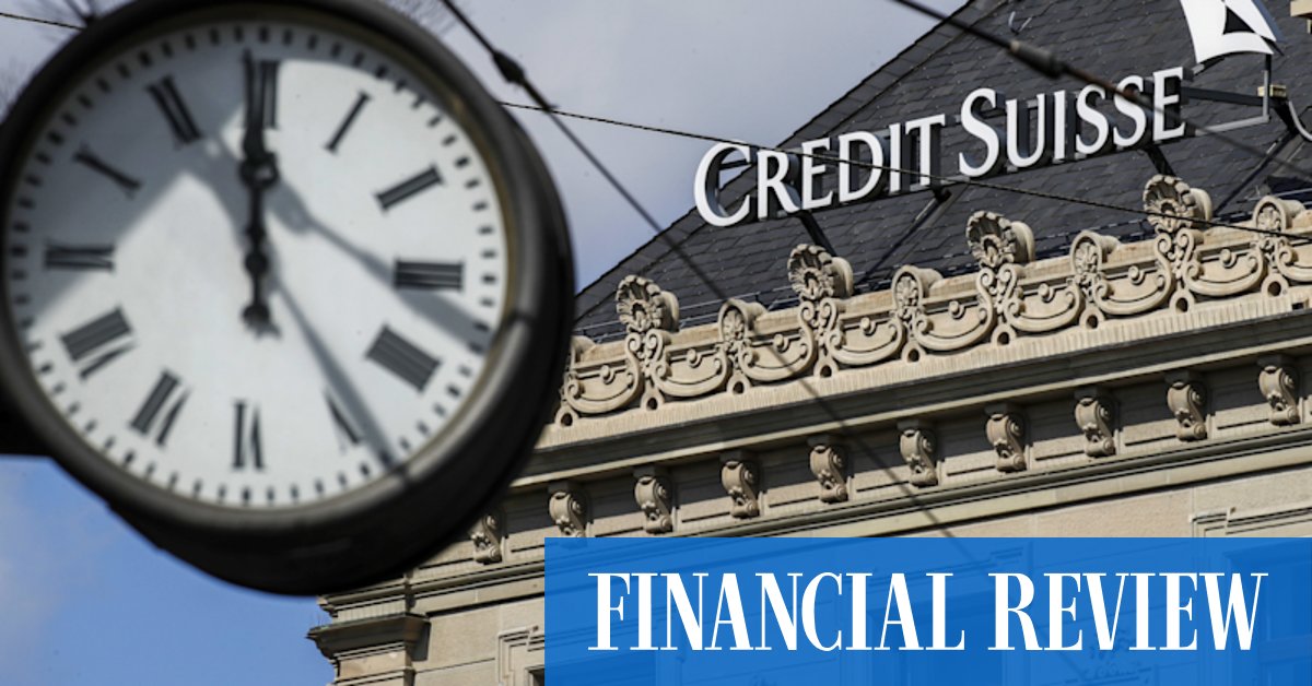 Credit Suisse's new hire has work cut out - Vimarsana News