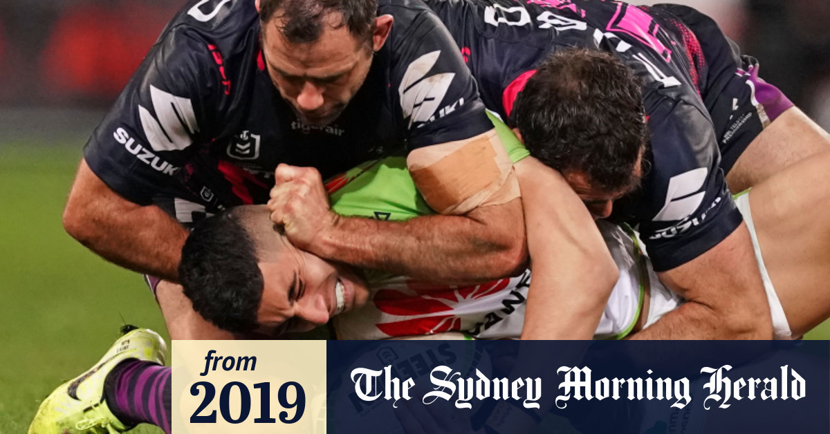 Nrl 2019 Melbourne Storm Captain Cameron Smith Issued Concerning Act Notice