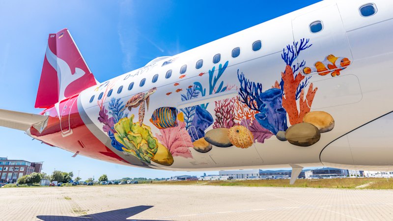 Qantas unveils new aircraft livery with themed cultural and conservation references