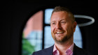 David Lloyd, vice-chancellor of the University of South Australia, celebrates ten years on the job at the Enterprise Hub building that was officially opened last week. 