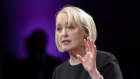 Accenture chief executive Julie Sweet said the consulting firm was making the changes to comply with President Trump’s executive orders.