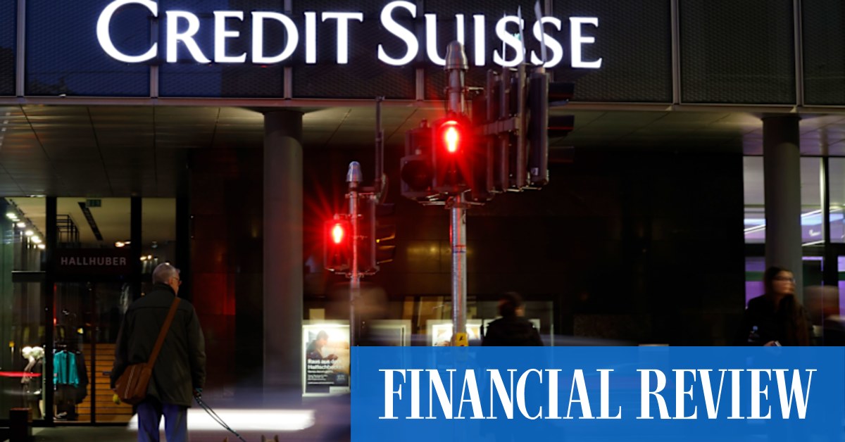 Credit Suisse head of equities syndicate exits - Vimarsana News