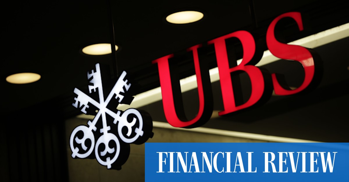 UBS adds to electronic trading team - Vimarsana News