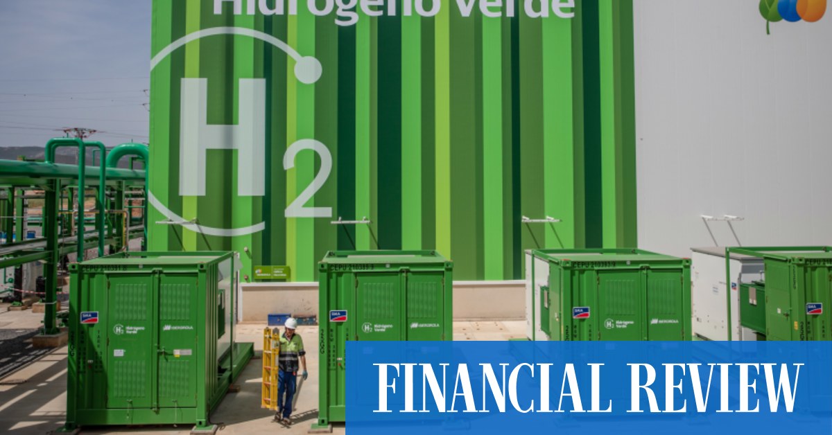 Big hydrogen investors give dire project warning - The Australian Financial Review
