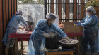 A community kitchen in Chile.