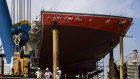 The Cosco Shipping yard in Qigong, China. 