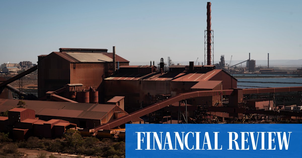 The magnetite ore deposits being sold with the steelworks are a big draw for Matt Latimore, who says they are in high demand among global steel makers.
