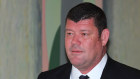 Billionaire James Packer, who has invested in Alan Jones’ online talk network ADH TV.  