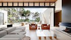 The Belongil Beach home Damien Gance and Sasha Robertson recently bought for $33.5 million.
