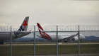 Planes at Melbourne Airport.