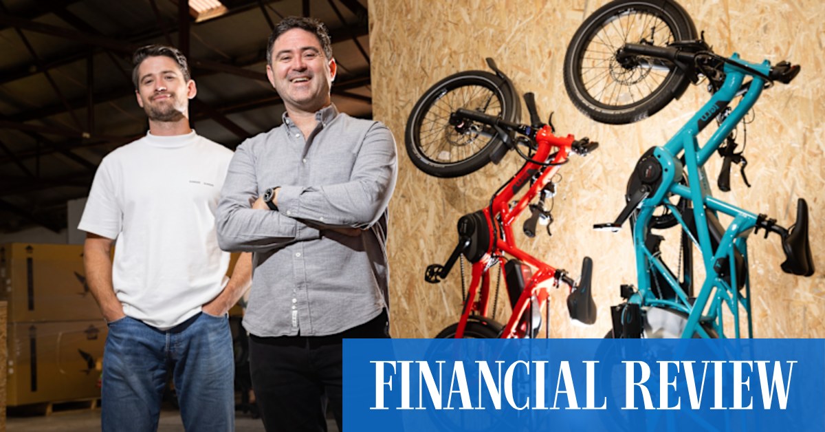 afr.com - Sarah Thompson, Kanika Sood, Emma Rapaport, Angira Bharadwaj - Lug+Carrie gears up for US expansion as e-bikes boom