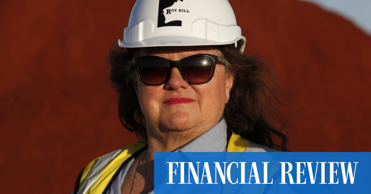 Rinehart loses latest round in royalties fight - Vimarsana News