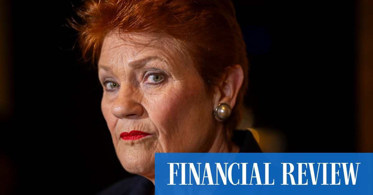 Of all those who said they would vote for One Nation if an election were held now, the most cited reasons were a mood for change and anti-major party sentiment.