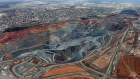 Kalgoorlie’s Super Pit sits on the edge of the town. 