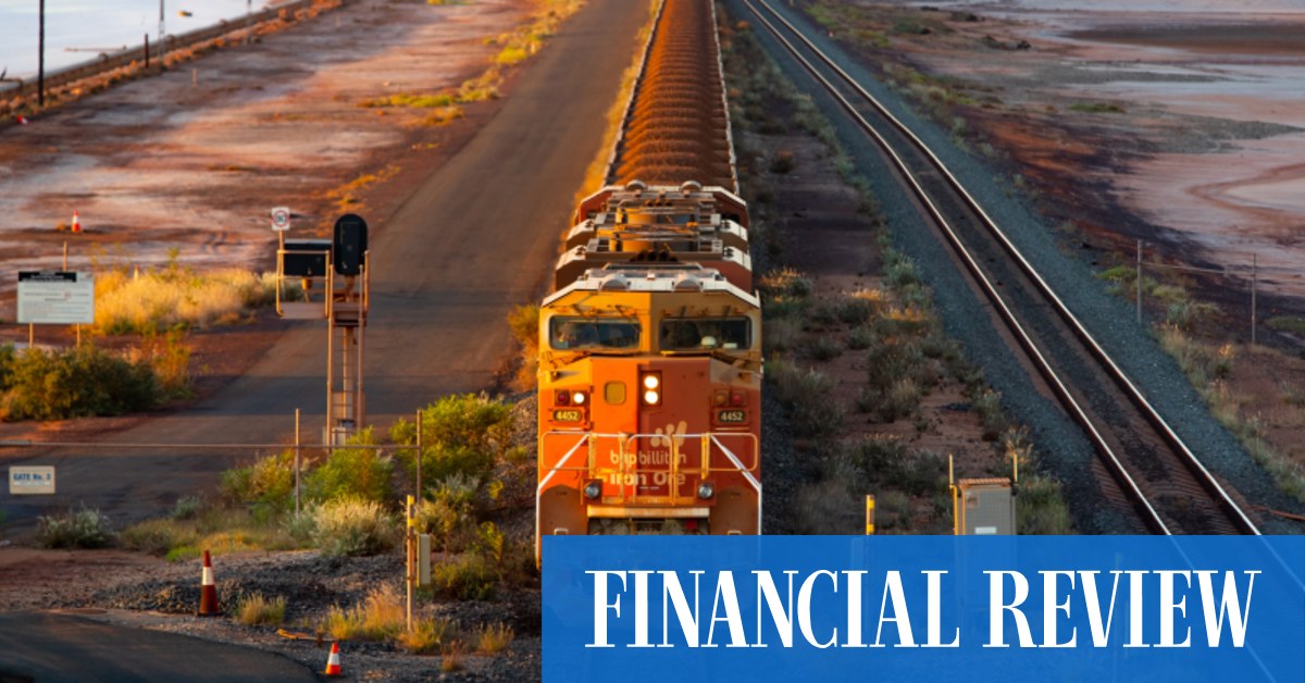 Maszyniści pociągu BHP grożą pierwszą akcją protestacyjną w Pilbarze od 15 lat