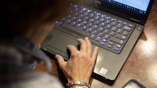 The lap top at home became a way of life.