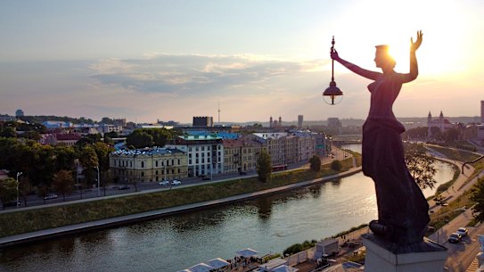 Target of ‘hybrid attack’: Vilnius, Lithuania.