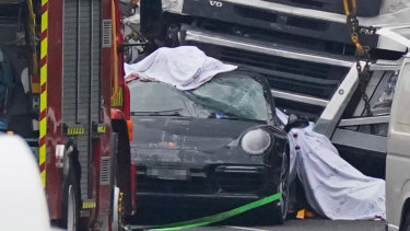 Eastern Freeway accident: Porsche driver Richard Pusey ...