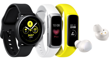 Samsung has unveiled three new watches and a pair of wireless earbuds.