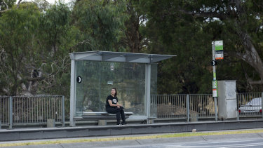 Tram stop 61 on the Route 86 where Aiia Maasarwe is believed to have alighted before her death.