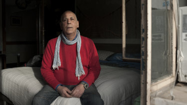 Maurizio Zanga is among the 30 to 40 per cent of squatters in Rome who are Italian.
