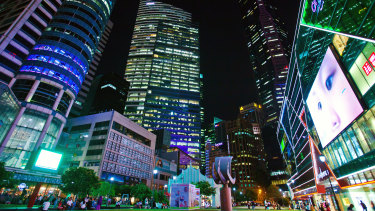 Joe Biden has urged US businesses to be cautious doing business in Hong Kong.