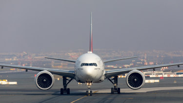 Emirates has rescheduled some of its Boeing 777 flights into US cities.