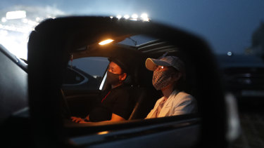Drive-in concerts have become popular for South Koreans craving live music. 