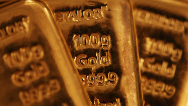 With investors panicking, gold prices are soaring.