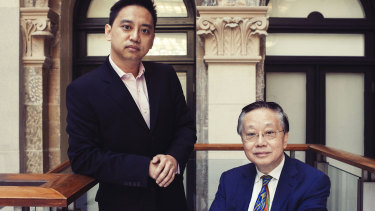 Christopher Lau, founder of eCargo with his father and eCargo's controlling shareholder John Lau. 