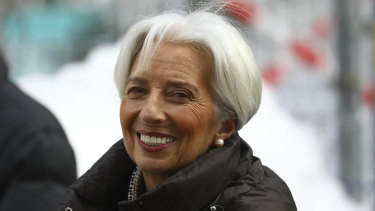 Christine Lagarde will take over from Draghi.
