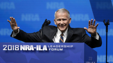 New NRA president Oliver North.